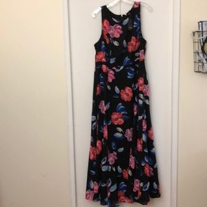 Torrid size 16 floral maxi dress NWT